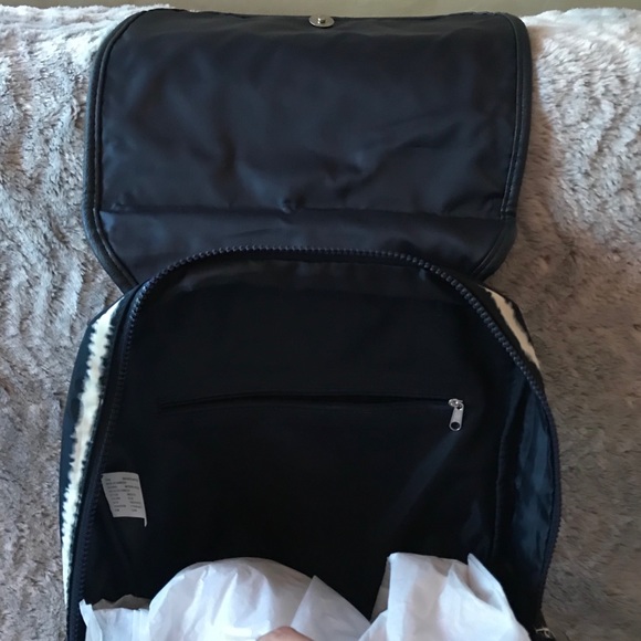 Flap Backpack w/ Vinyl Front Pocket - Picture 8 of 10